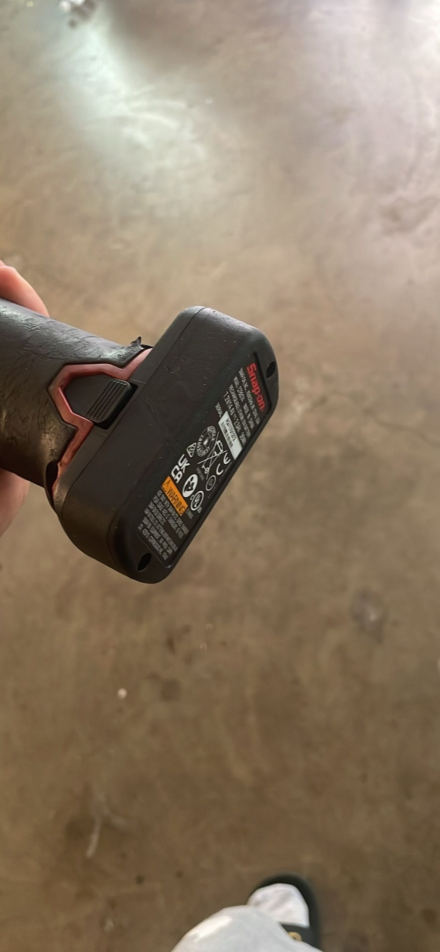 Snap On 3/8 Extended Electric Ratchet