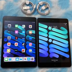 ( 2 ) Like New Apple IPad Mini  ( $190 For Both )