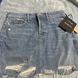 Denim Skirt Size  25