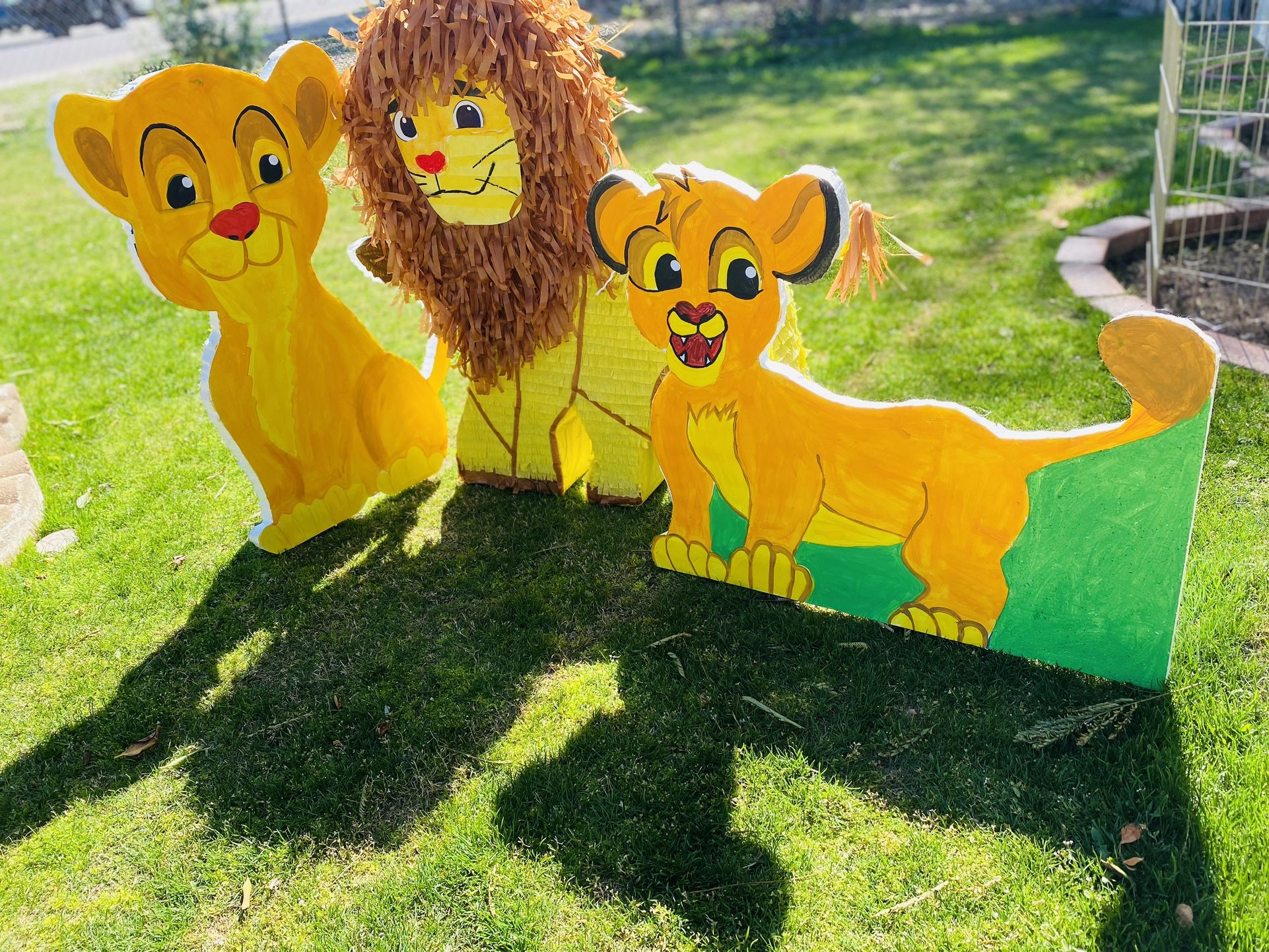 Rey Leon Lion King Decorations Party Stands