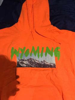 Kanye West Wyoming Hoodie orange (Med) for Sale in San Jose ...