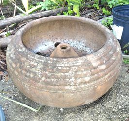 Terra cotta hose holdervintage