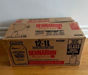 Bernardin Mason Jars 11 x 33.8oz