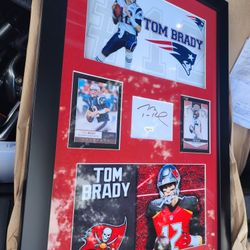 Tom Brady signed 