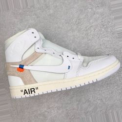 Jordan 1 High Off White White 1