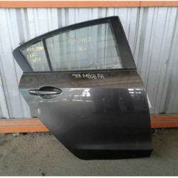 Passenger Rear Side Door Electric Sedan Fits 10-13 Mazda 3 Body Color 38R