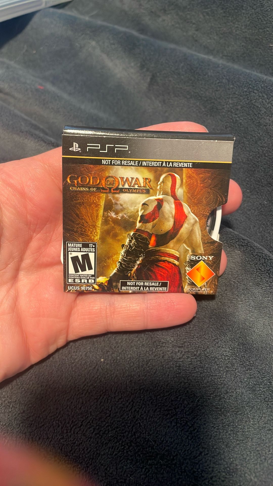 God Of War Chains Of Olympus PSP Game