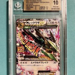 Pokémon M Rayquaza Ex BGS 