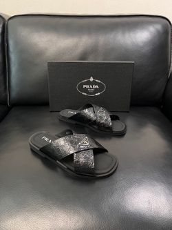 Prada Men’s Slides With Box 2026 New