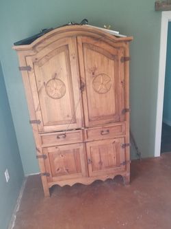 Rustic armoire