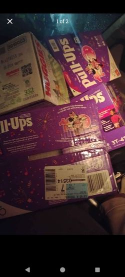 3t-4t Diaper And Clothes Bundle 