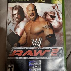XBOX W RAW 2 VIDEO GAME 