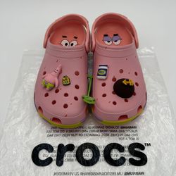 Size 9 - Crocs SpongeBob SquarePants x Classic Clog 'Patrick Star'