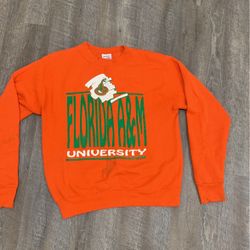 Florida A&M HBCU Orange sweatshirt