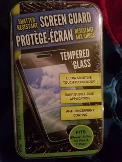 Screen guard fits iPhone 6plus and 7 plus