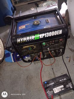 DuroMax XP13000EH Dual Fuel Portable Generator
