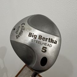 Callaway Big Bertha Steelhead RH 5wood