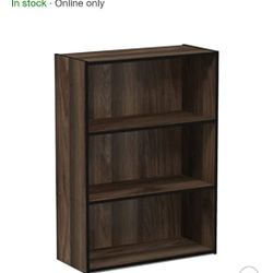 New In Box - 3 Cube Decorative Bookshelf Storage Display Cabinet 3-Tier Multi-functional Open Shelf Wooden