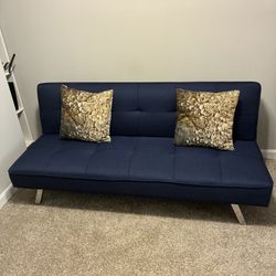 Navy Blue Futon