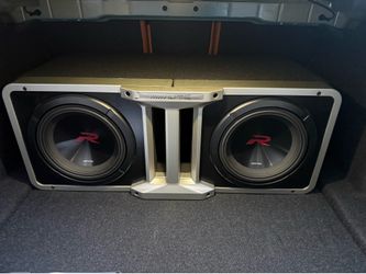Alpine 1200W Dual 10 inch Set Up