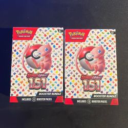 Pokemon Cards 151 Booster Bundle