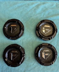 Set of New Fuel Off Road Center Caps off Fuel Rebel 6 Wheels $80 OBO Pick Up In Hurst