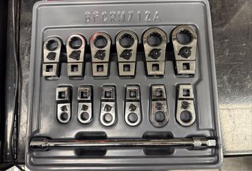 Blue-Point Ratcheting Wrench Set Metric