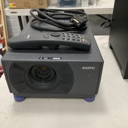 Sanyo Multimedia ProX - iii Projector