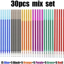 Gel Refills for Pen 30 pieces 6 colors