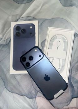 Apple iPhone 17 Pro Blue Titanium with Box
