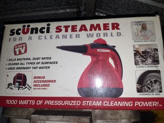 1000 Scunci Steam Cleaning Power