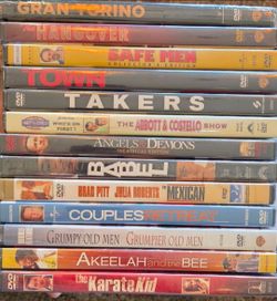 13 Brand New Dvds