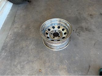 Spare rim for trailer