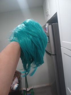 Blue Wig
