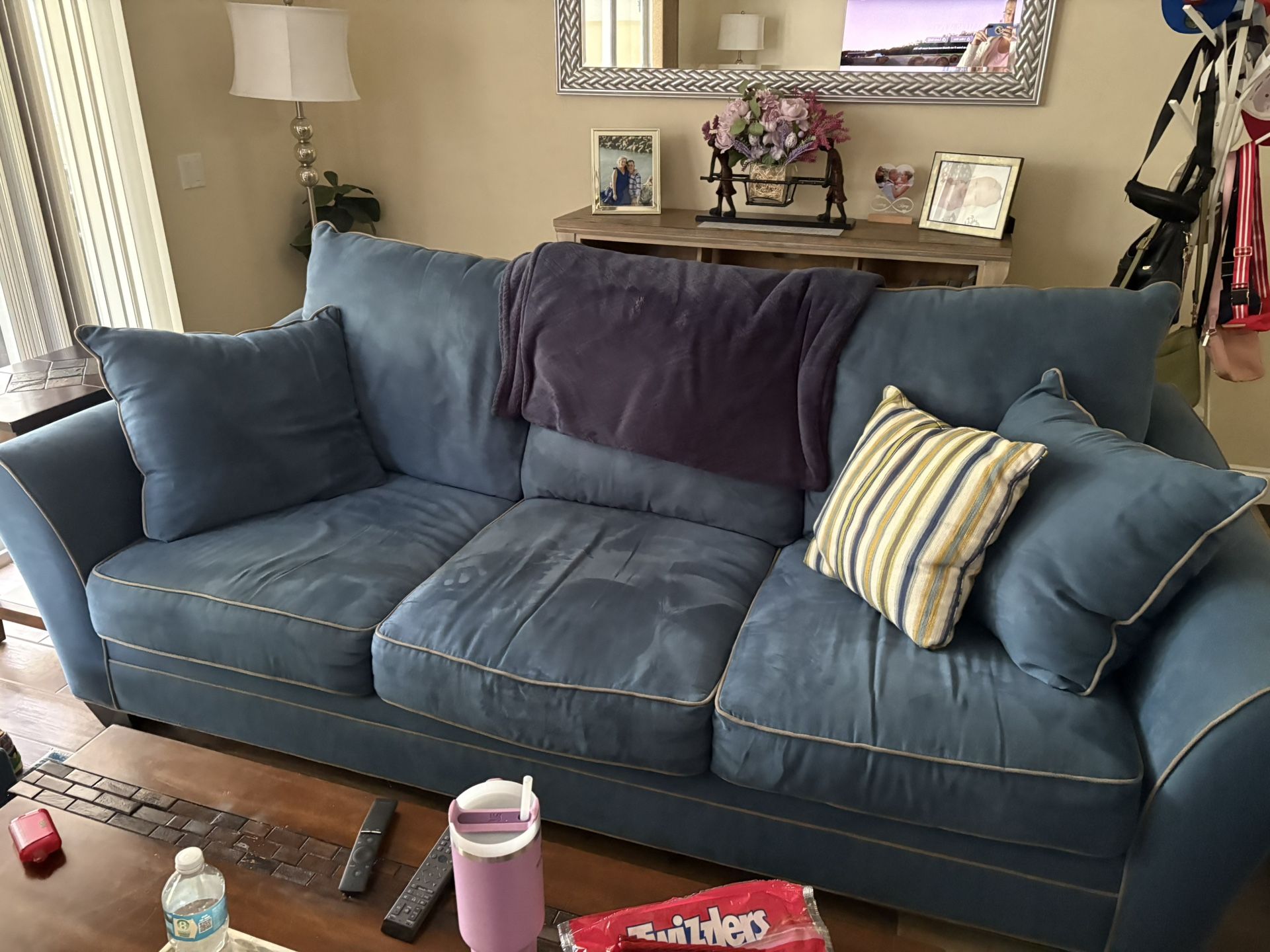 Sleeper Sofa Oversized Chair End Tables Middle Table Tv Console Dresser ...