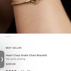 14k Pandora Bracelet 