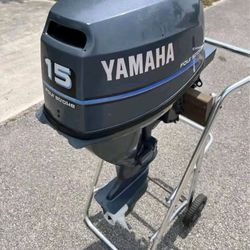 2018 Yamaha 15HP 4-Stroke 