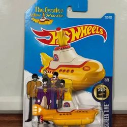 Hot Wheels the Beatles Yellow Submarine