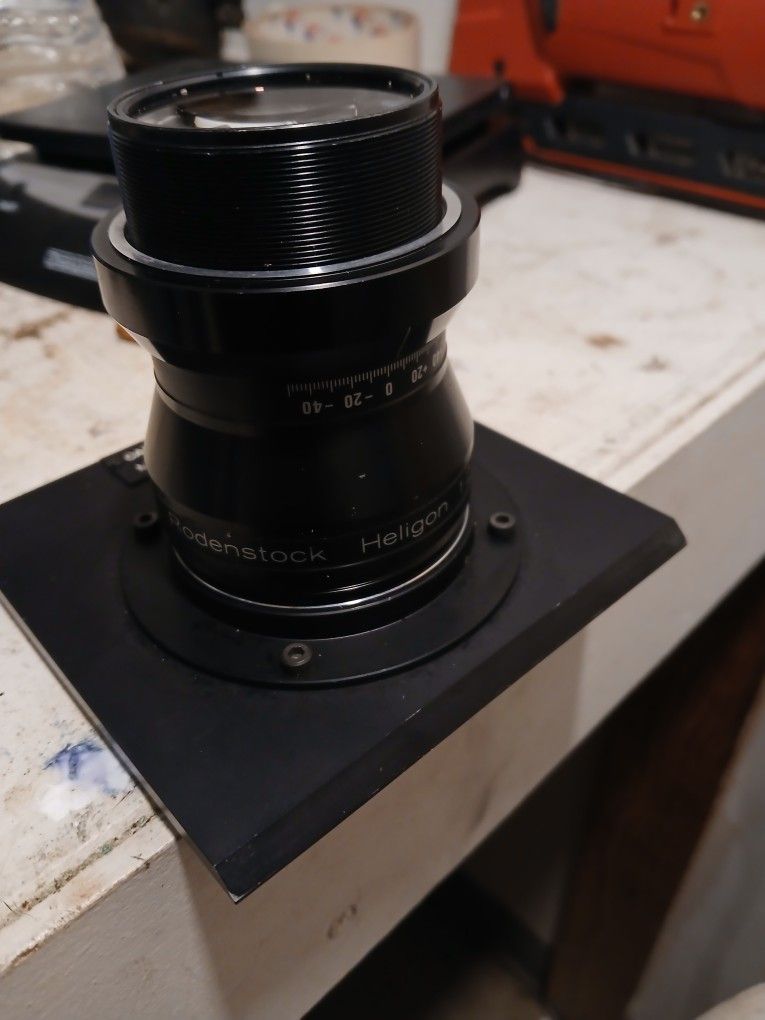Camera lens with attachment