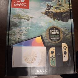 Brand NEW Nintendo Switch 1 OLED Zelda TEARS OF THE KINGDOM SPECIAL EDITION 