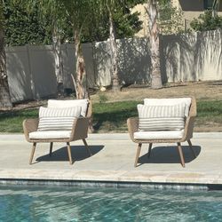 Westport Wicker Outdoor chairs