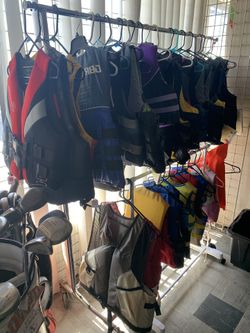 Various Flotation Vests. Adults & Kids. $19 - $35