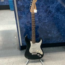 Black Starcaster Electric Guitar
