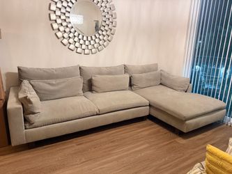West Elm Grey Sofas – Like New – Must Sell ASAP (Miami/Kendall)