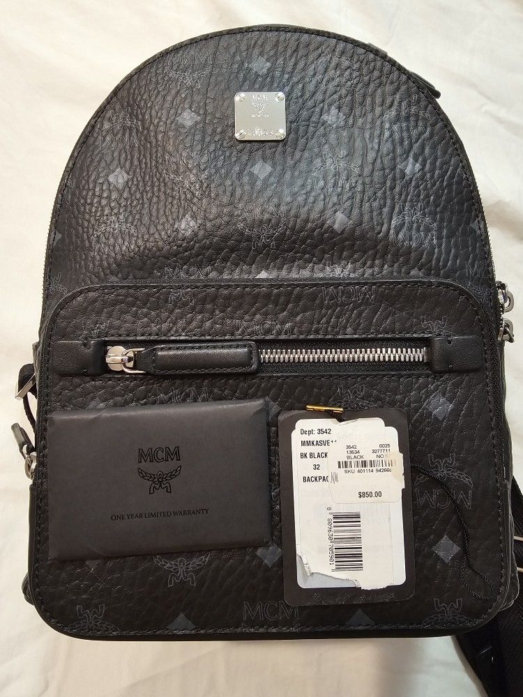 Authentic MCM STARK BACKPACK in VISETOS