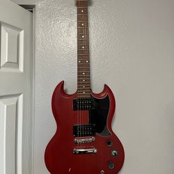 Epiphone SG - Red Paint Job
