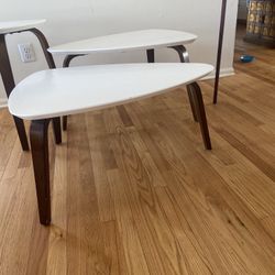 Nesting Mid Century Coffee And Side Tables 