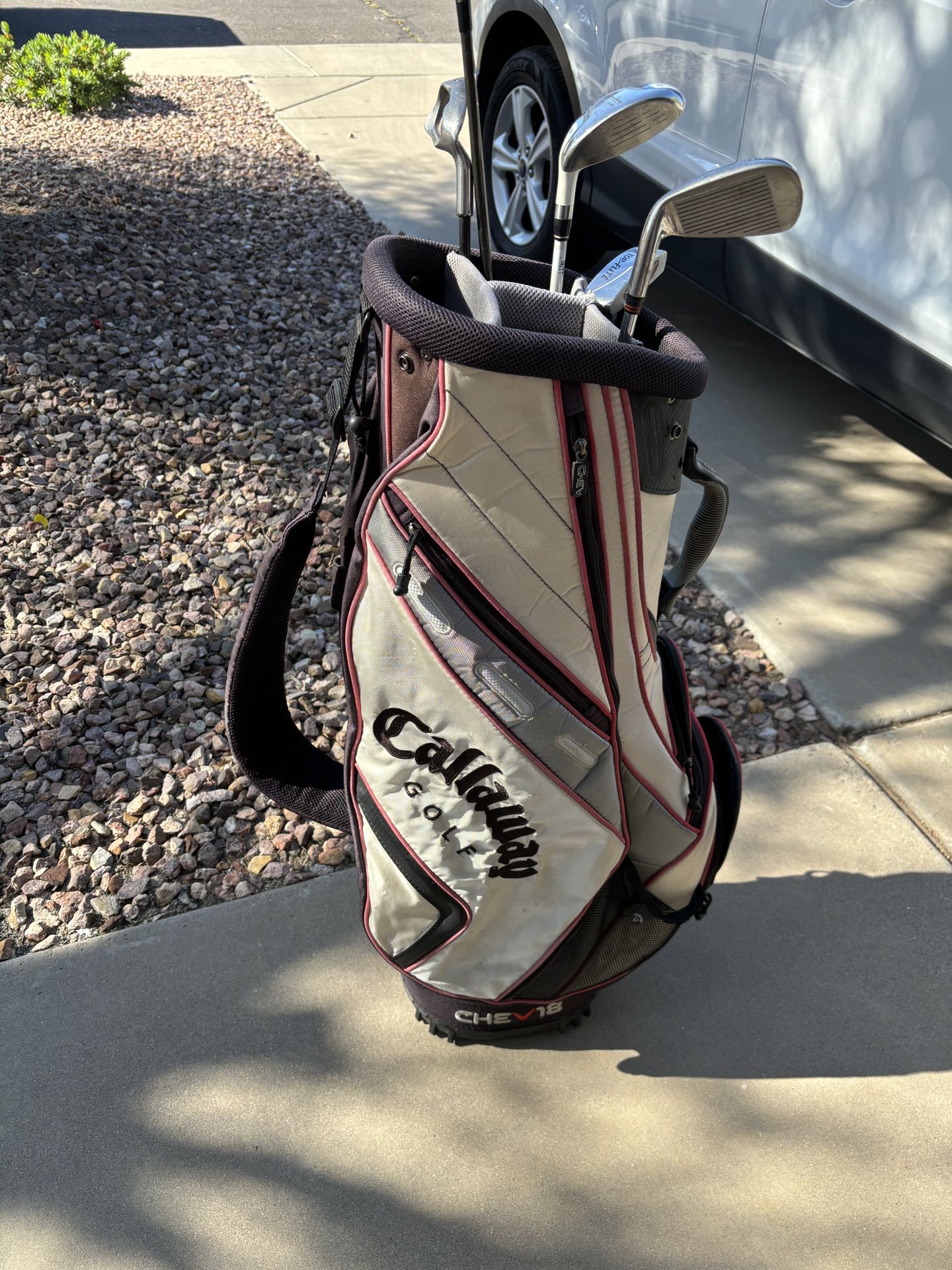 Golf Bag With Clubs 