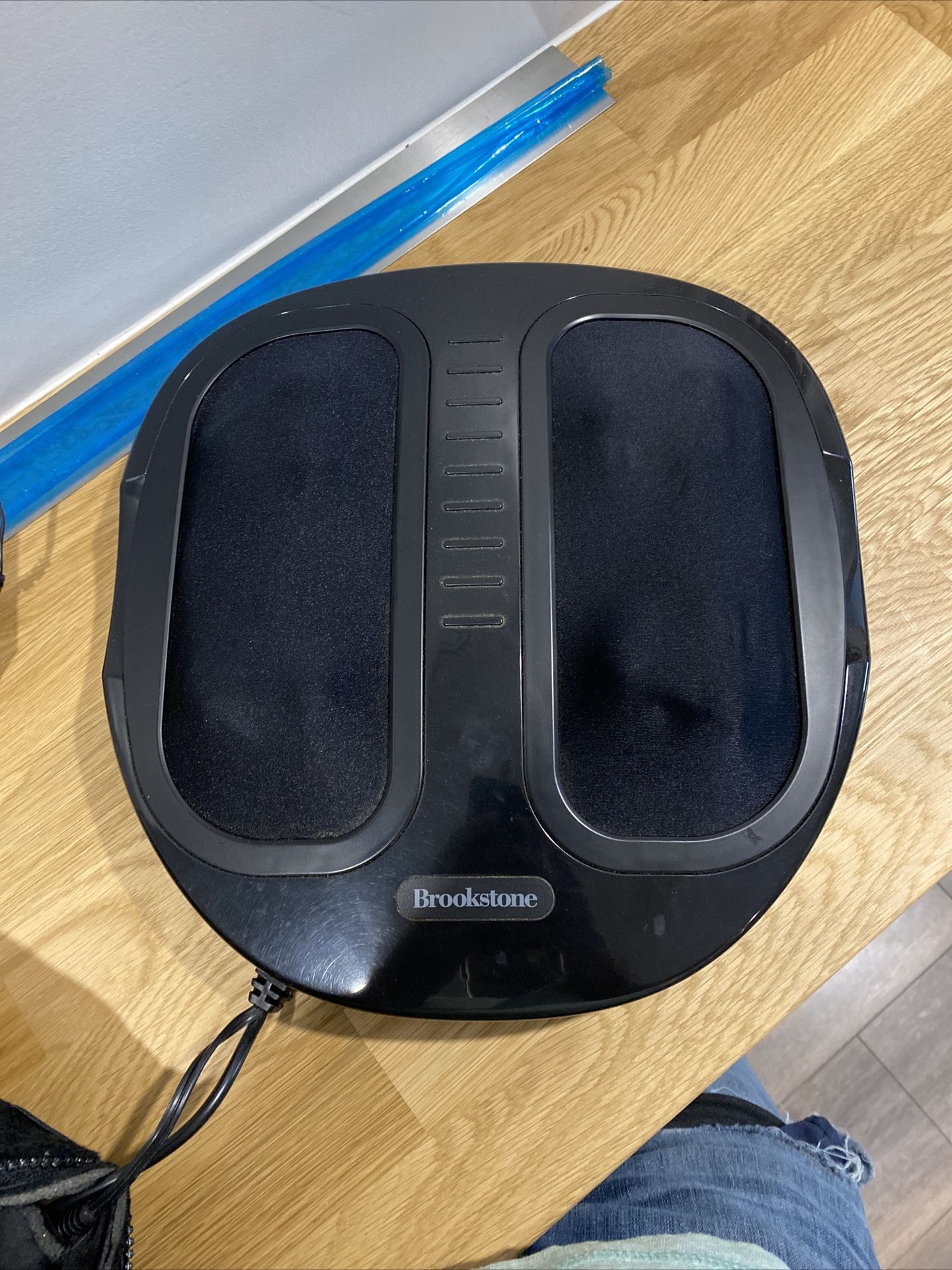 Seat Massager With Heat. Brookstone Brand