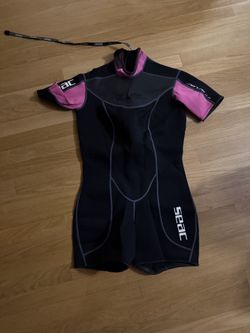 SEAC 2.5mm Shorty Wetsuit Size Large $40 OBO